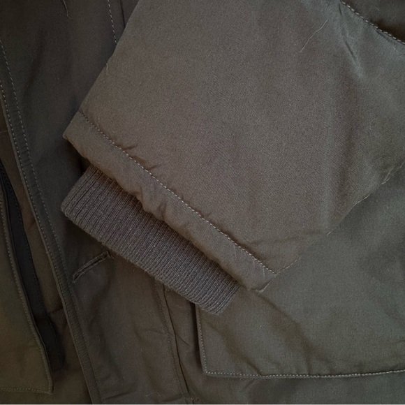 Tommy Hilfiger Men's Arctic Cloth Heavyweight Performance Parka Olive Green S - Picture 8 of 9